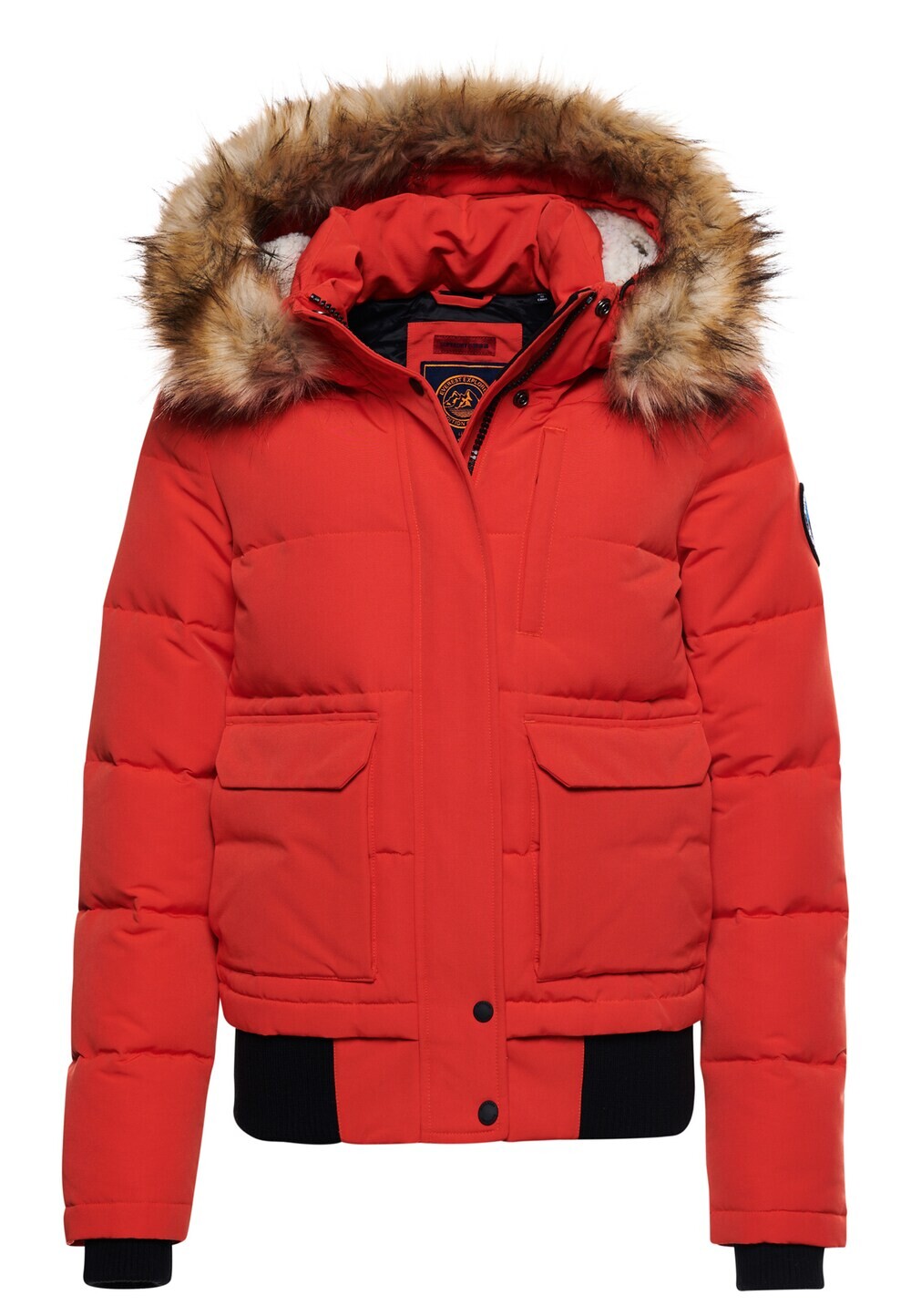 

Зимняя куртка Superdry Everest, апельсин, Оранжевый