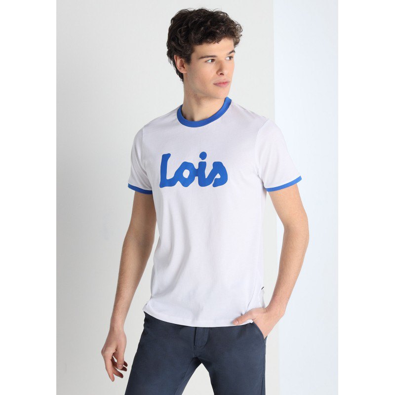 

Футболка Lois Jeans 134793-15685-3092 Colour Logo, белый