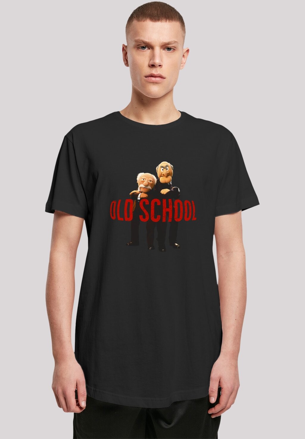 

Футболка с принтом DISNEY MUPPETS OLD SCHOOL F4NT4STIC, цвет schwarz