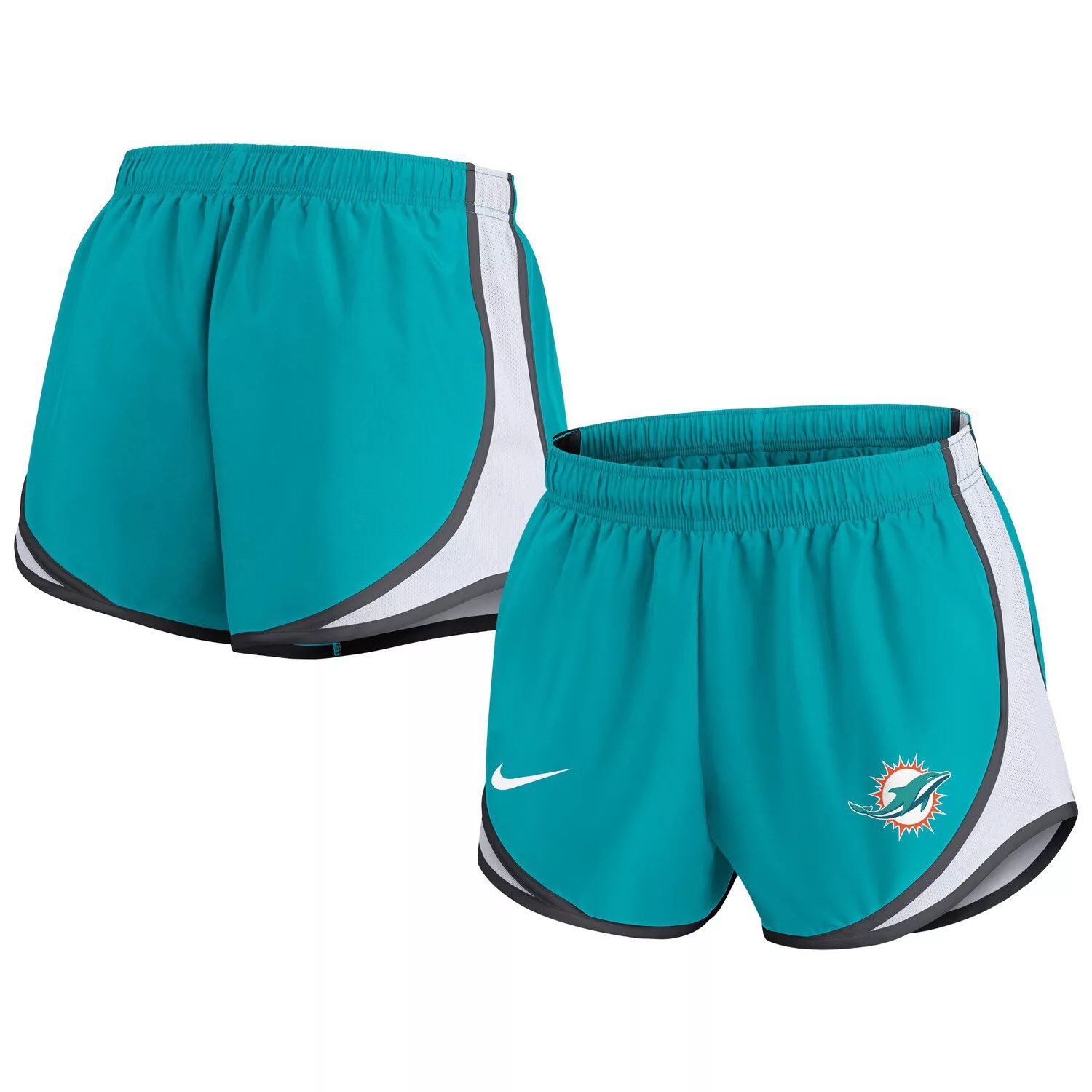 

Женские шорты Nike Aqua Miami Dolphins Tempo Nike