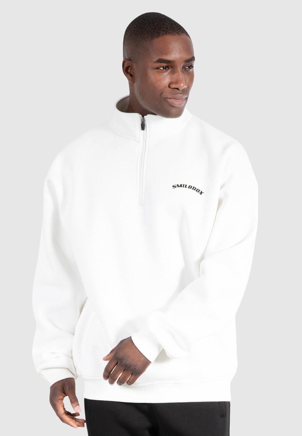 

Толстовка Half Zip Gatlin Smilodox, цвет creme