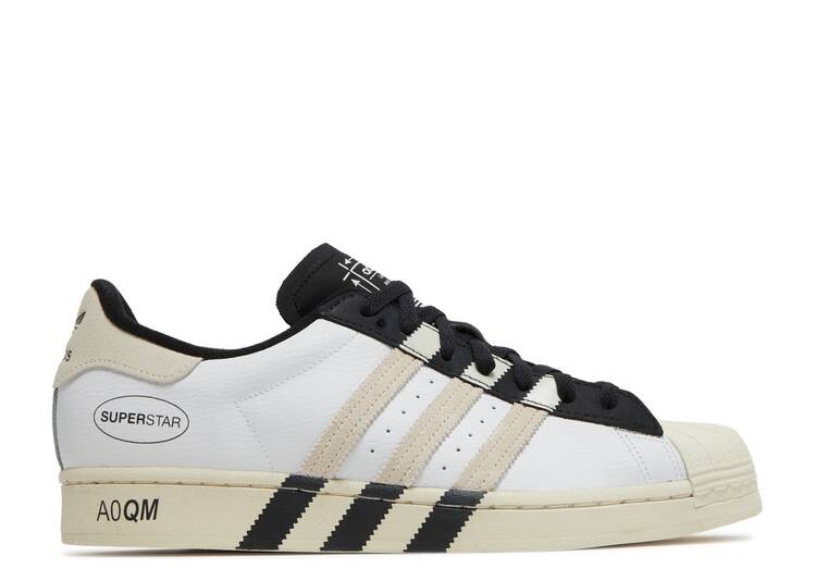

Кроссовки Adidas SUPERSTAR 'EXTENDED STRIPES', белый