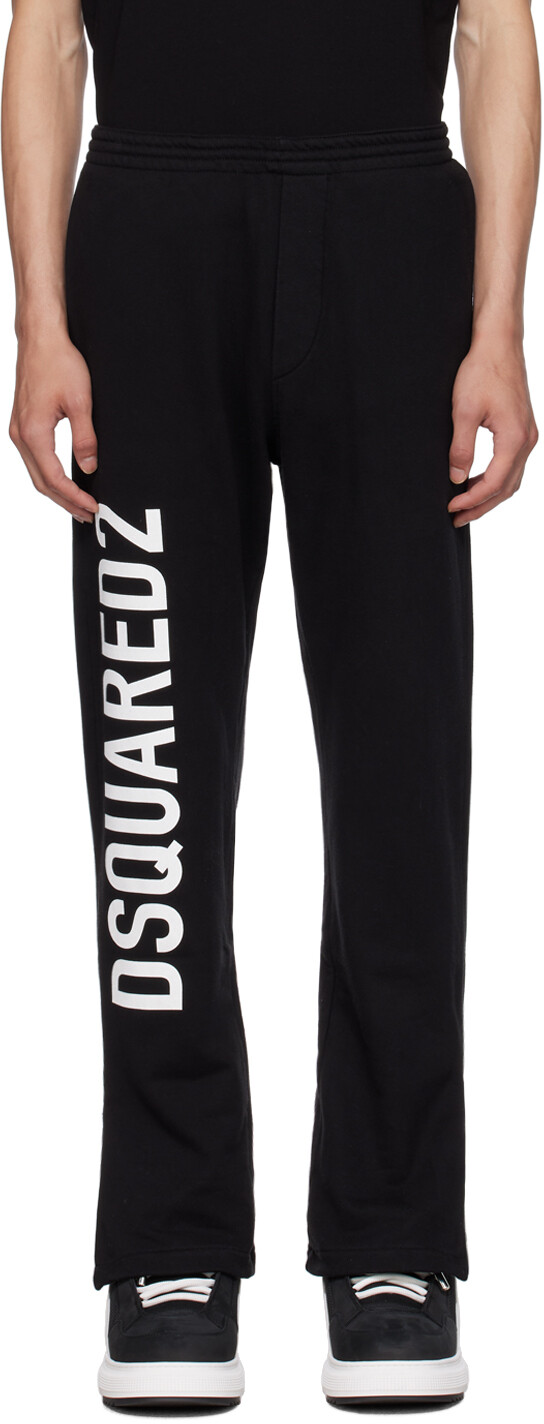 

Черные спортивные штаны Dsquared2