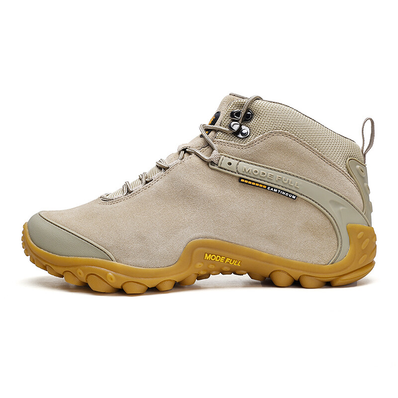 

Кроссовки мужские треккинговые Hiking / Trekking Shoes Men High-Top Mode Full, цвет Large Red