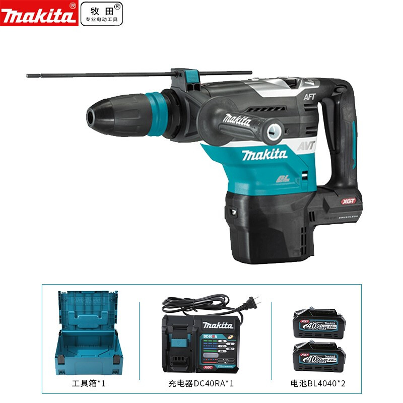 Перфоратор электрический Makita HR005GZ, без зарядного устройства и без аккумулятора