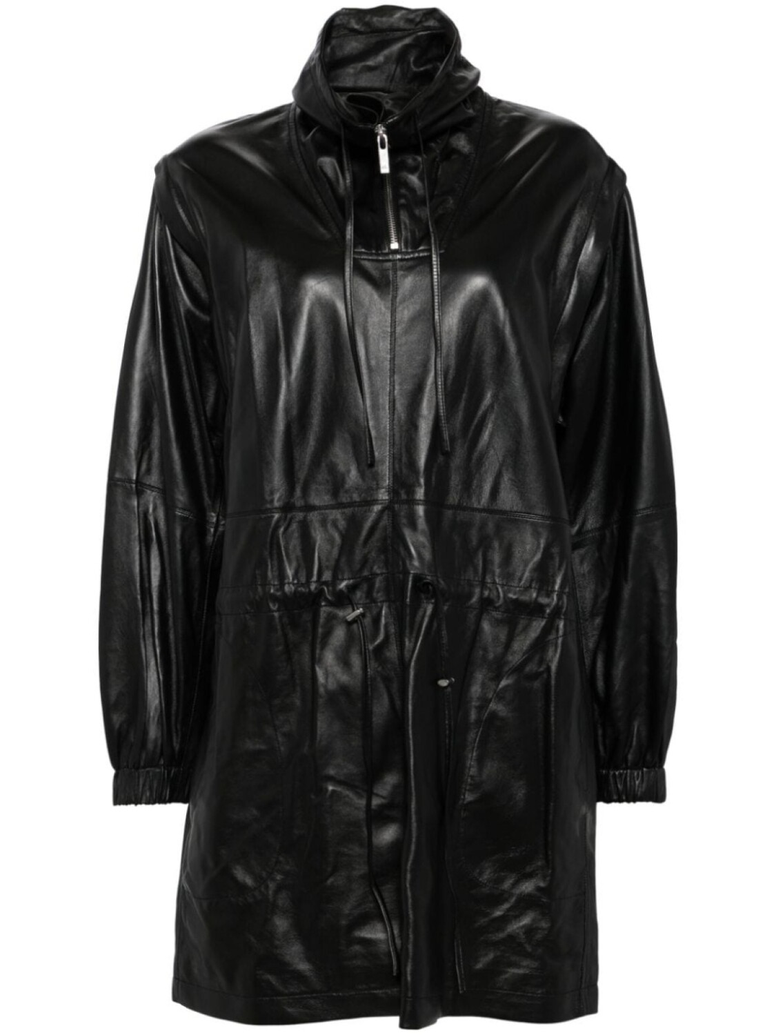 

Helmut Lang платье со складками, черный