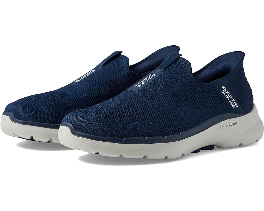 Кроссовки SKECHERS Performance Go Walk 6- Easy On Hands Free Slip-Ins, темно-синий