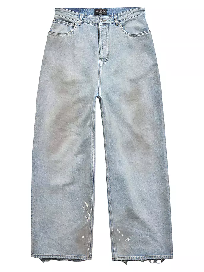 

Мешковатые джинсы Balenciaga, синий