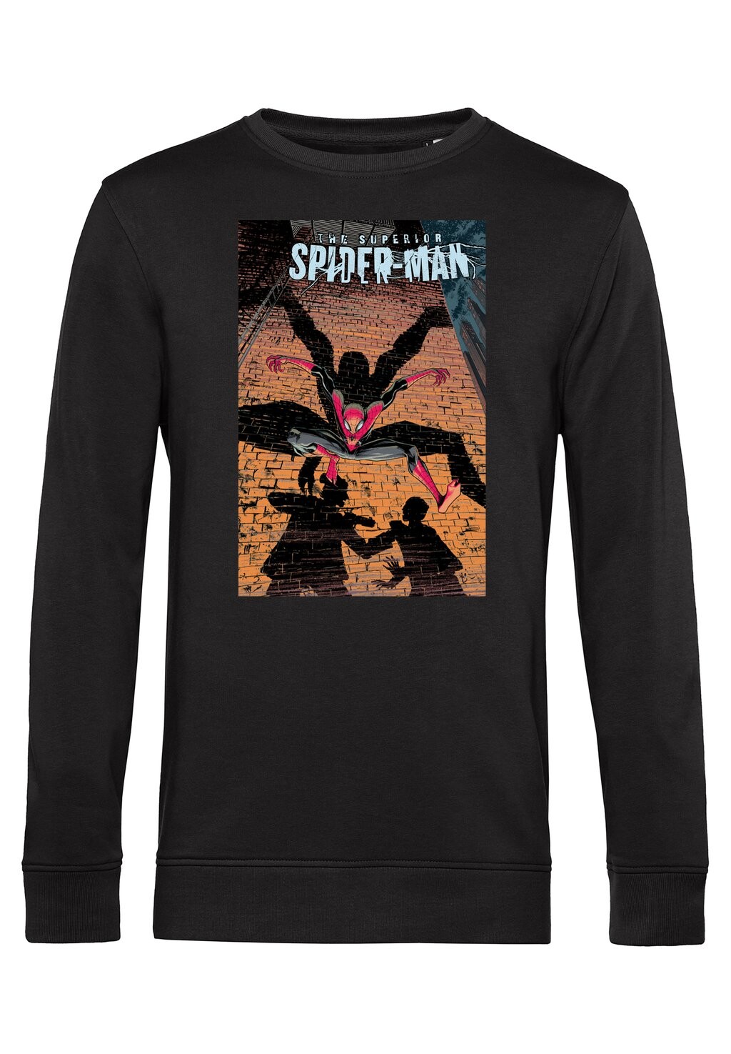 

Толстовка SPIDER-MAN CLASSIC THE SUPERIOR Marvel, черный