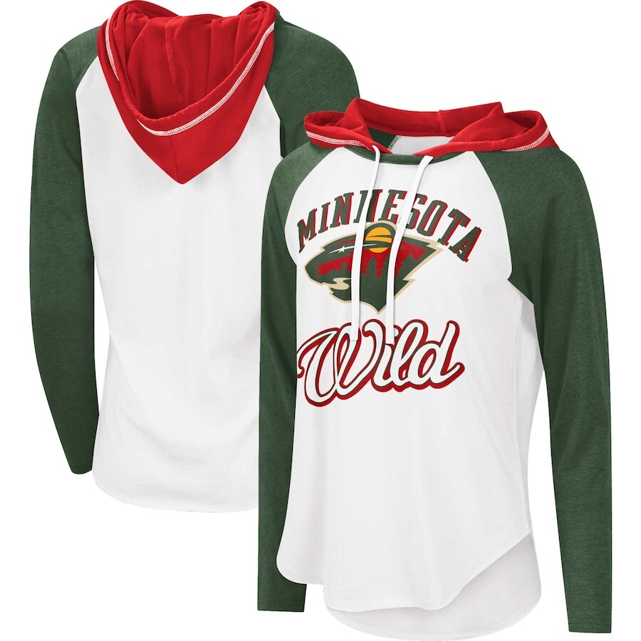 

Футболка с длинным рукавом G-III Sports by Carl Banks Minnesota Wild, белый