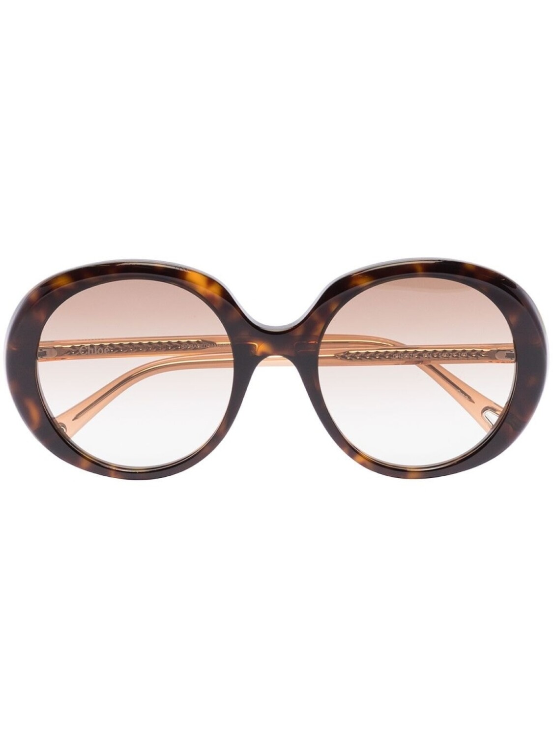 

Chloé Eyewear солнцезащитные очки Esther Jackie O, коричневый