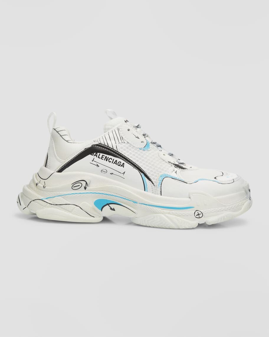 

Мужские кроссовки Triple S Sketch Balenciaga
