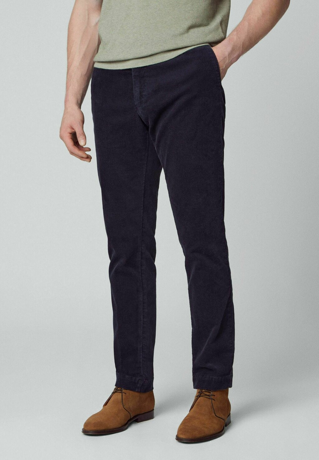 

Брюки из ткани PIGMENT Hackett London, военно-морской