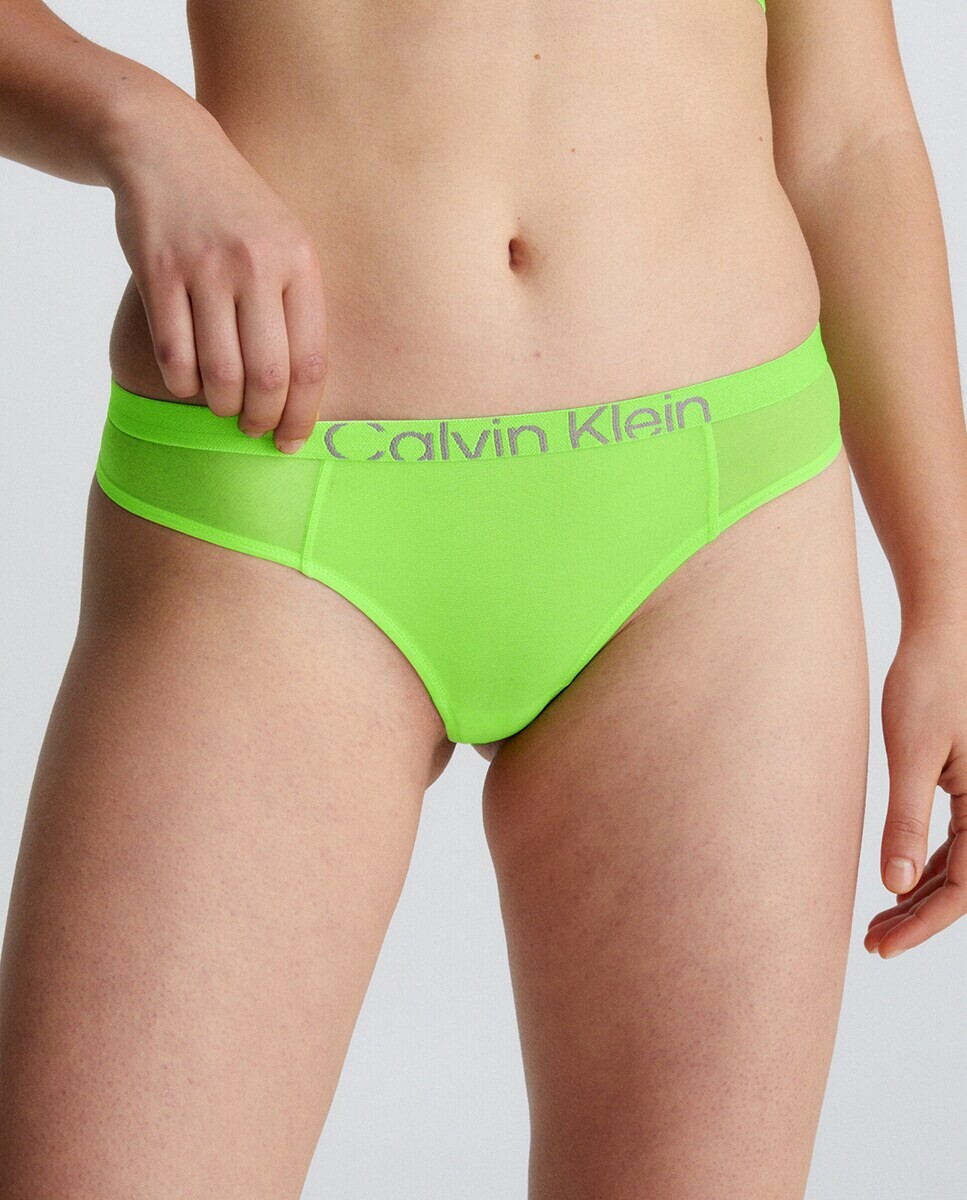 

Сетчатые стринги Calvin Klein, зеленый