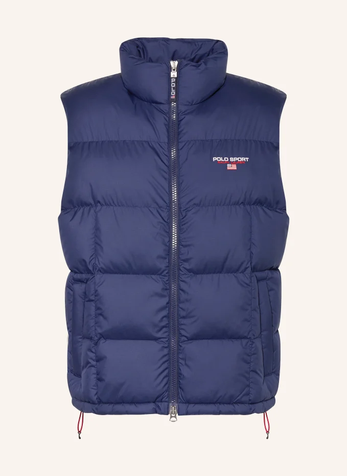 

Стеганый жилет Polo Sport, синий