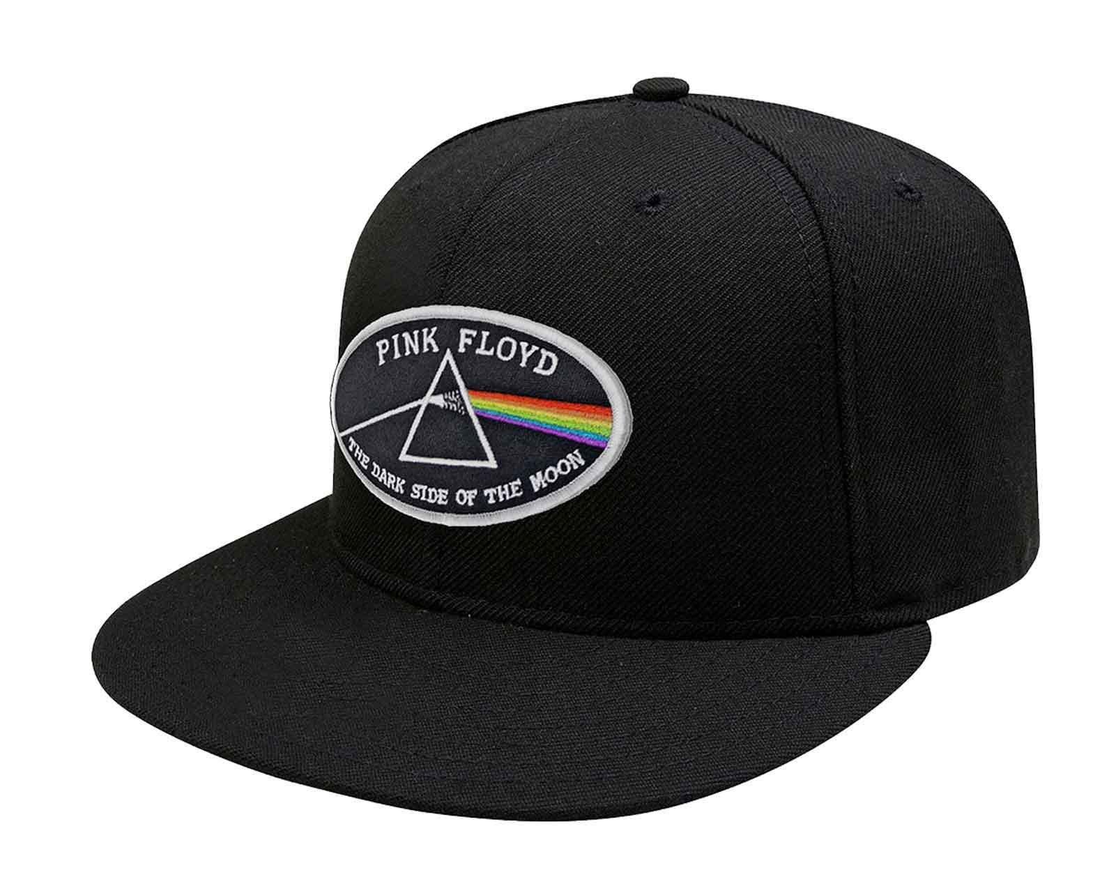 Белая бейсболка Snapback с каймой Dark Side Of The Moon Pink Floyd, черный футболки print bar dark side of the pink