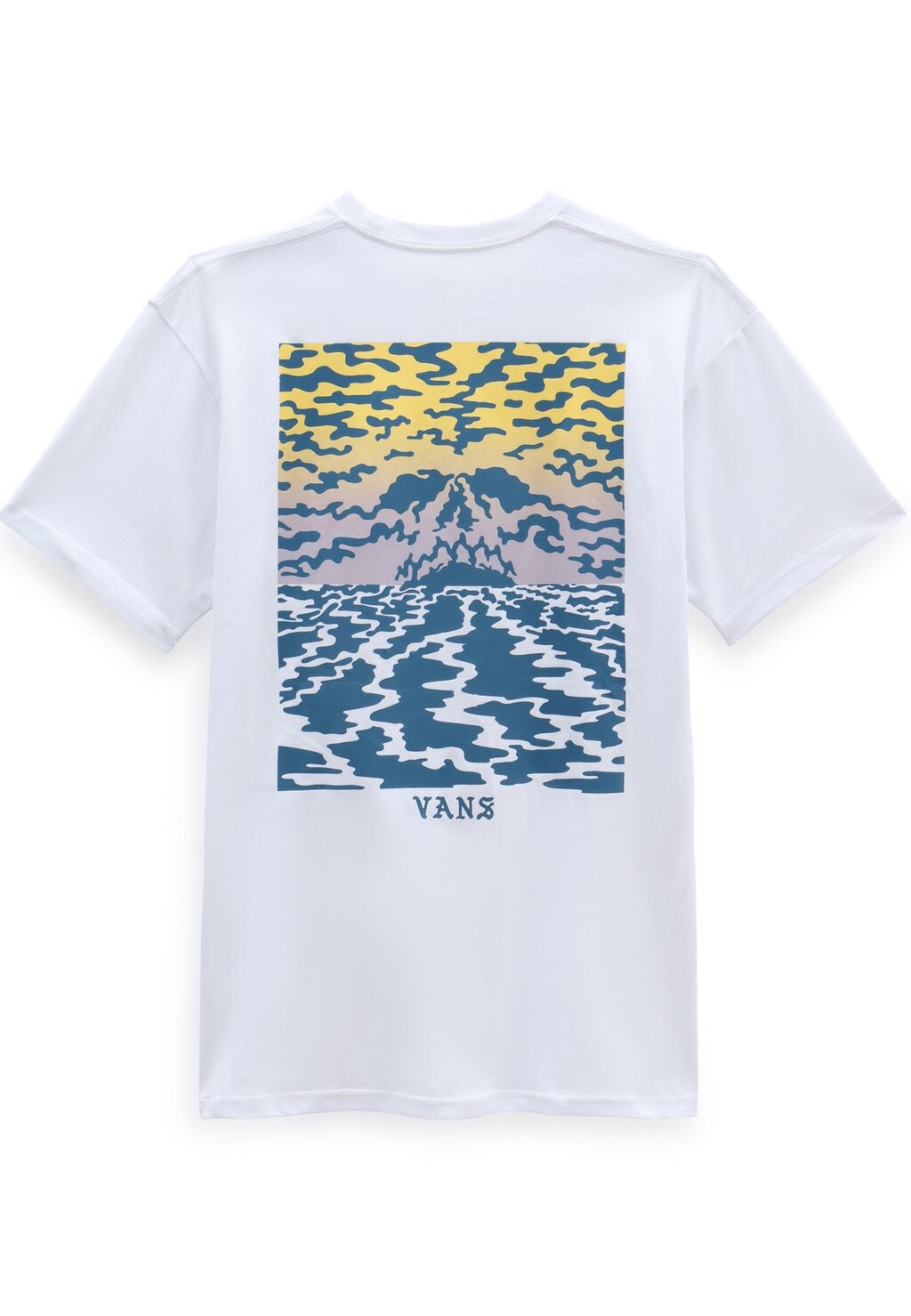 

Футболка с принтом Vans, белый