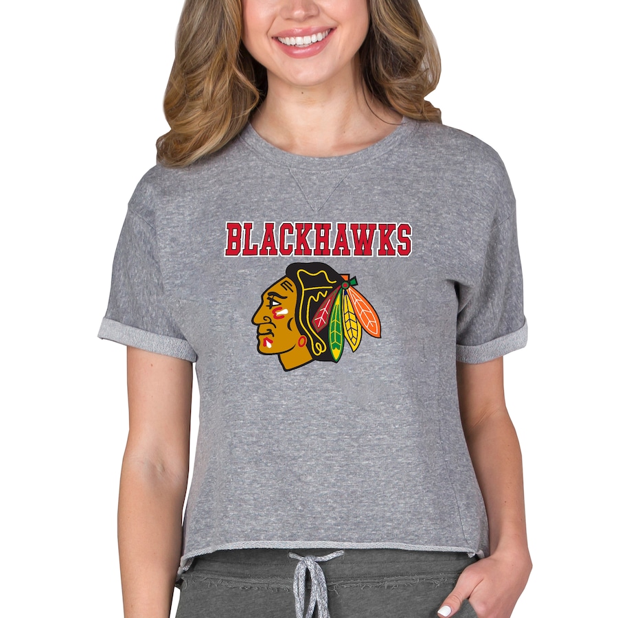 

Футболка с коротким рукавом Concepts Sport Chicago Blackhawks, серый