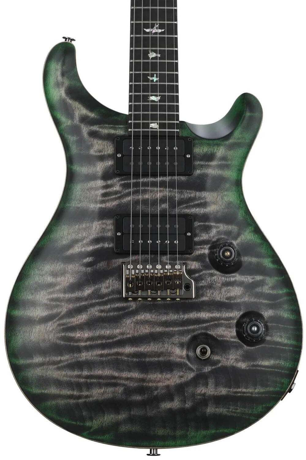

Электрогитара PRS Wood Library Custom 24 - Satin Charcoal Jade Burst