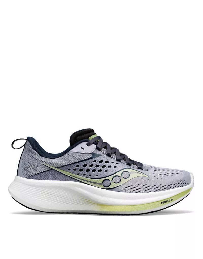 

Нейтральные кроссовки для бега Saucony Ride 17 цвета ириса и темно-синего цвета