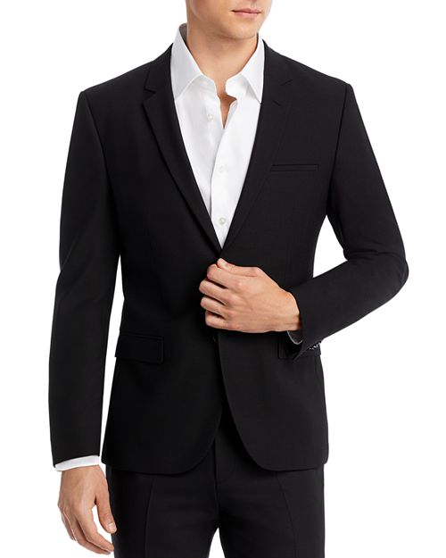 Костюмный пиджак Arti Super Black Extra Slim Fit HUGO, цвет Black пиджаки hugo пиджак arti