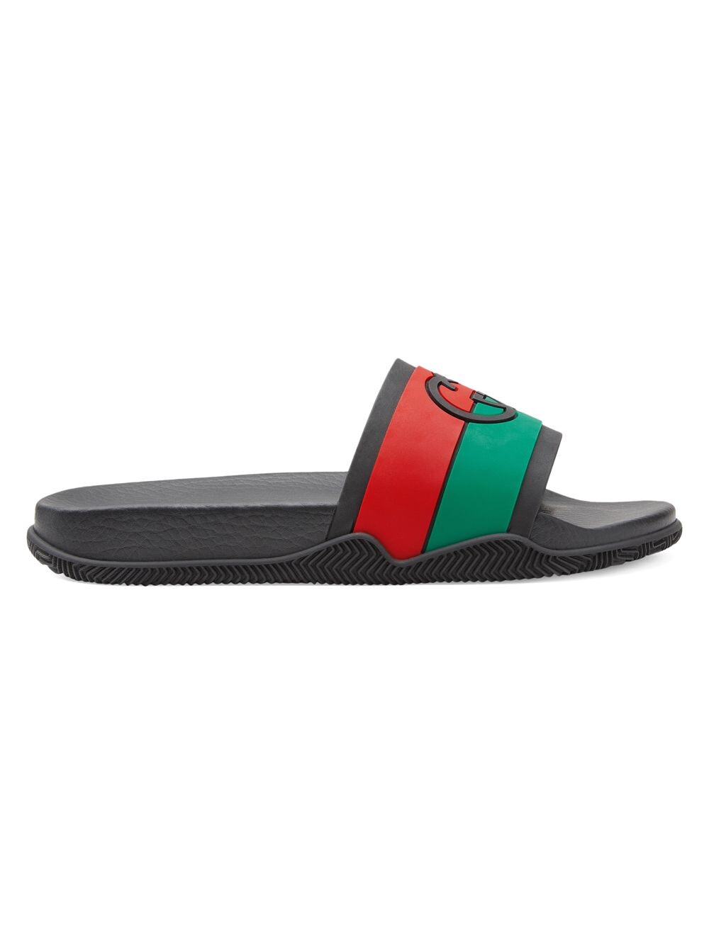 

Шлепанцы Agrado Interlocking G Gucci, черный