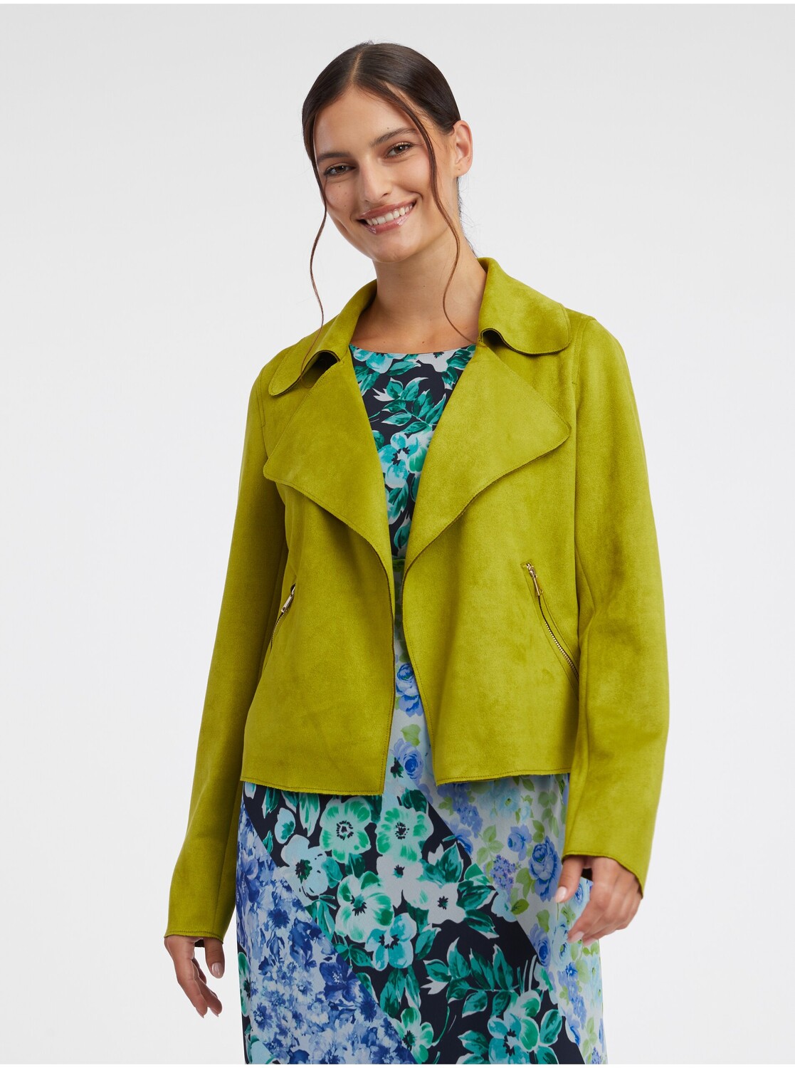 

Кожаная куртка orsay Jacke, светло зеленый