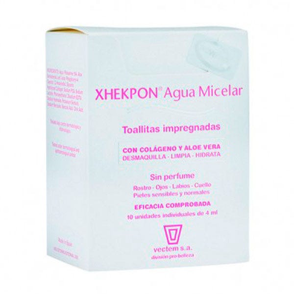Салфетки, пропитанные мицеллярной водой 10 шт Xhekpon