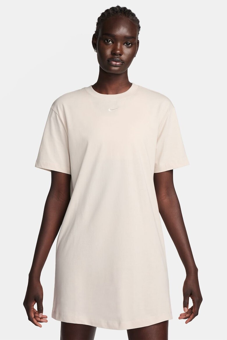 

Платье-Футболка Sportswear Essentials с овальным вырезом Nike, бежевый