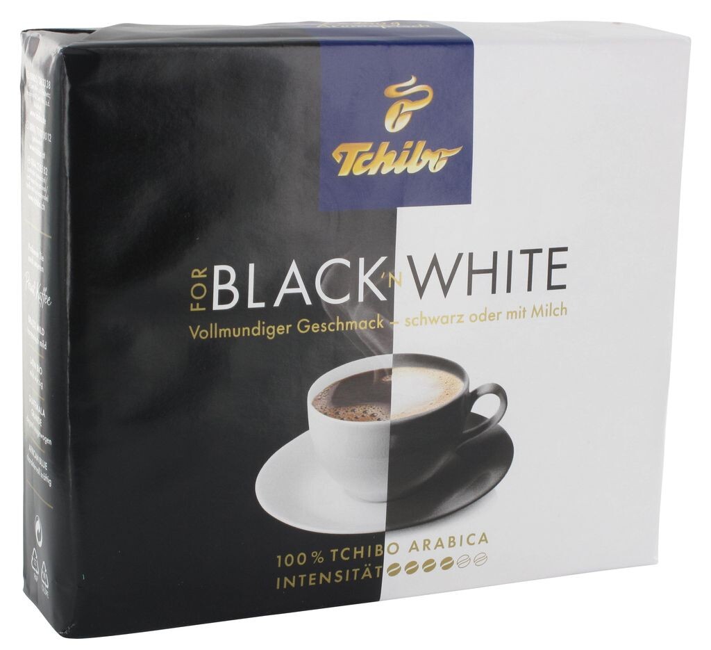 

Чибо для молотого Black 'n White (2 х 250 г) Tchibo
