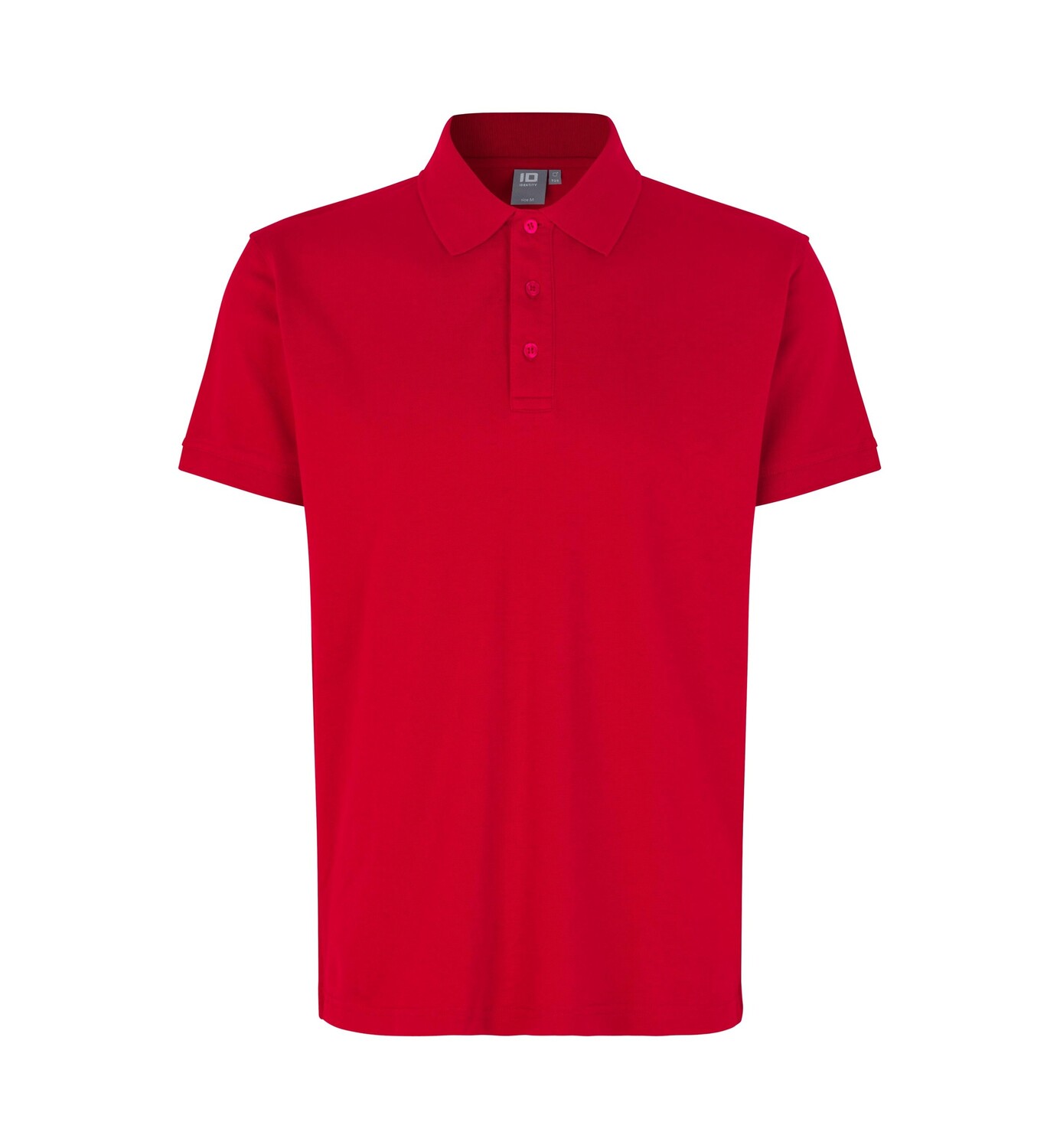 

Поло IDENTITY Polo Shirt stretch, красный