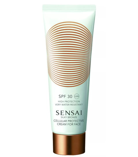 Солнцезащитный крем для лица, SPF 30, 50 мл Sensai Silky Bronze Cellular Protective