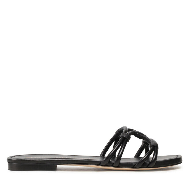 

Шлепанцы Stuart Weitzman Wovenknotslidesandal SA616 Black, черный