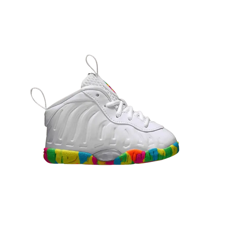 

Кроссовки Nike Little Posite One TD 'Fruity Pebbles', белый