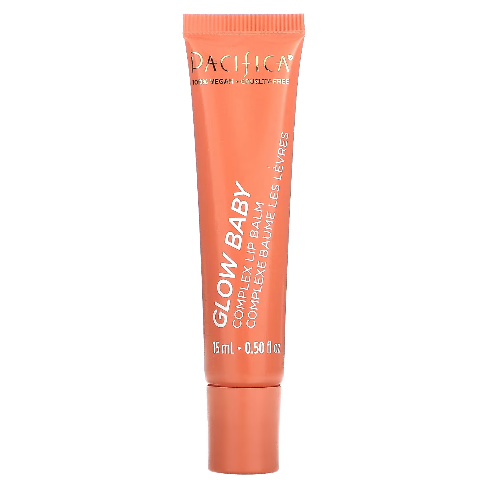 цена Pacifica Glow Baby Complex Бальзам для губ Orange Dreamsicle 0,50 жидких унций (15 мл)