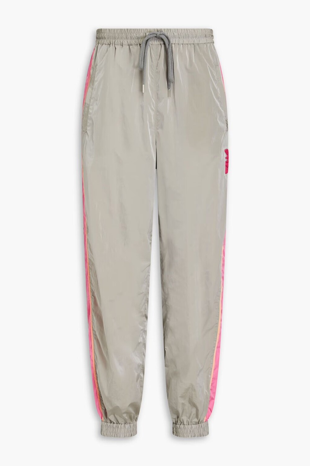 

Спортивные брюки из ракушек с логотипом Stella Mccartney, камень