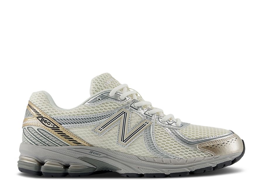 

Кроссовки New Balance New Balance 860v2, цвет Sea Salt Gold Metallic