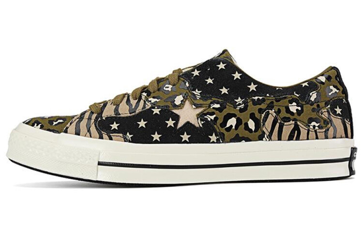 

парусиновые туфли Converse one star унисекс, армейский зеленый/коричневый
