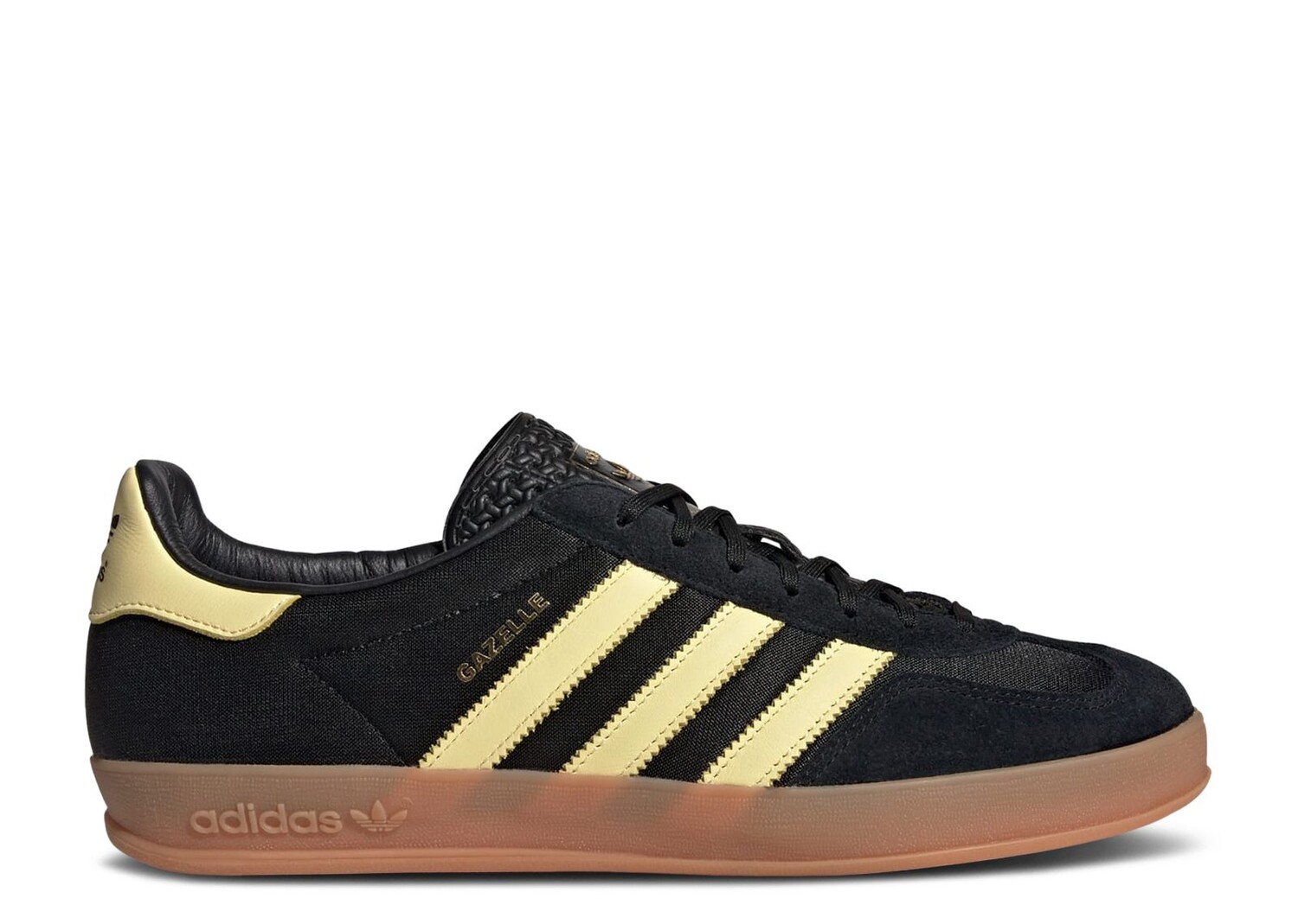 

Кроссовки adidas Gazelle Indoor 'Black Almost Yellow Gum', черный