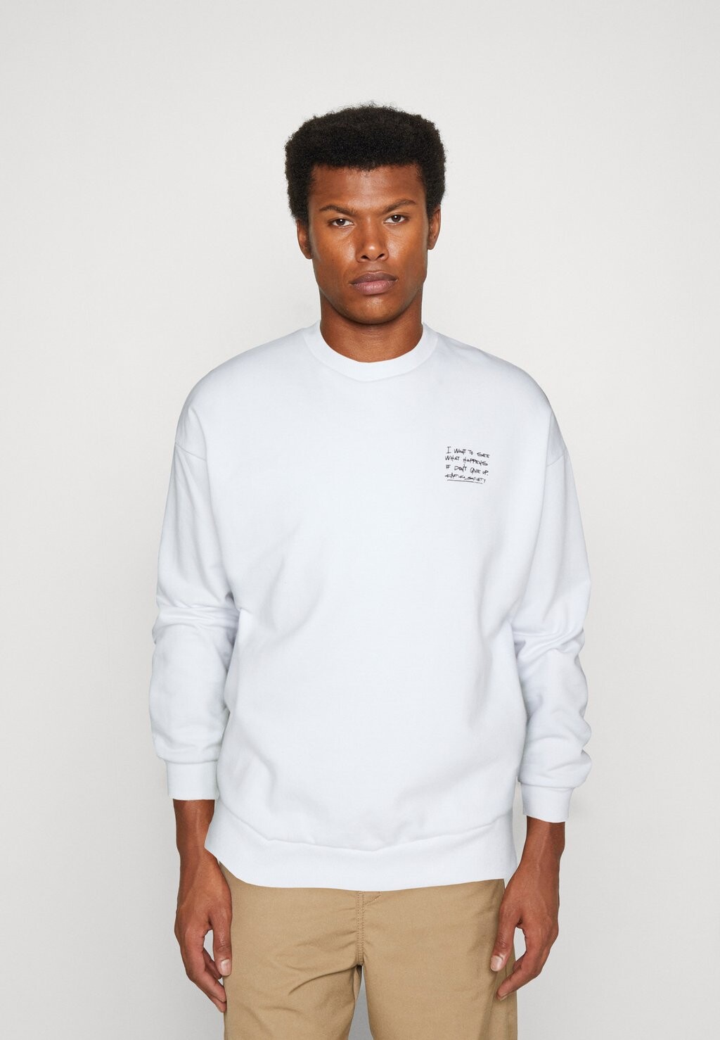 

Толстовка CREW LOS ANGELES UNISEX Kaotiko, белый