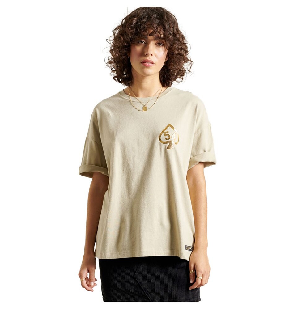 

Футболка Superdry Military Narrative Boxy, серый