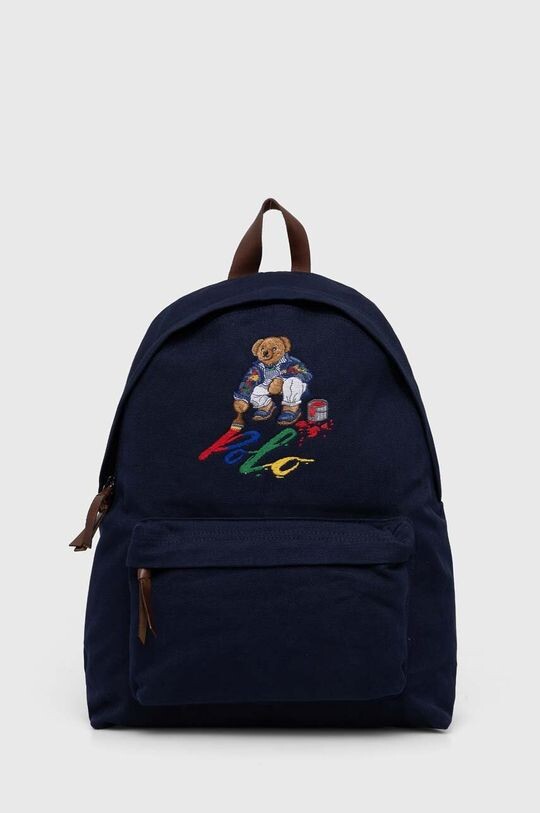 

Хлопок рюкзак Polo Ralph Lauren, темно-синий