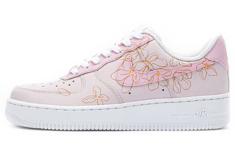 

Кроссовки для скейтбординга Air Force 1 женские, низкие, белые Nike