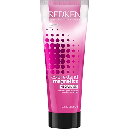 Color Extend Magnetics Mega Mask Очаровательное средство для ухода за окрашенными волосами + средство для ухода за окрашенными волосами, 200 мл, Redken