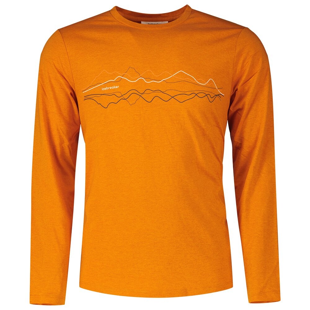

Футболка с длинным рукавом Icebreaker Central Classic Merino, синий