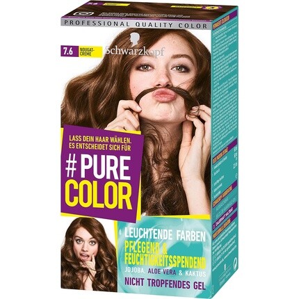 

Schwarzkopf Pure Color Питательный и увлажняющий гель без стекания 7.6 Nougat Cream 143мл