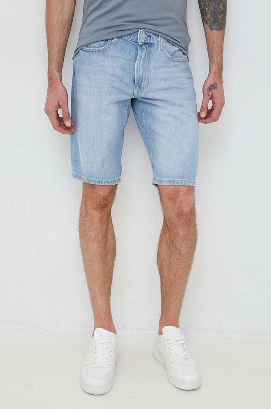 

Хлопковые шорты Calvin Klein Jeans, синий