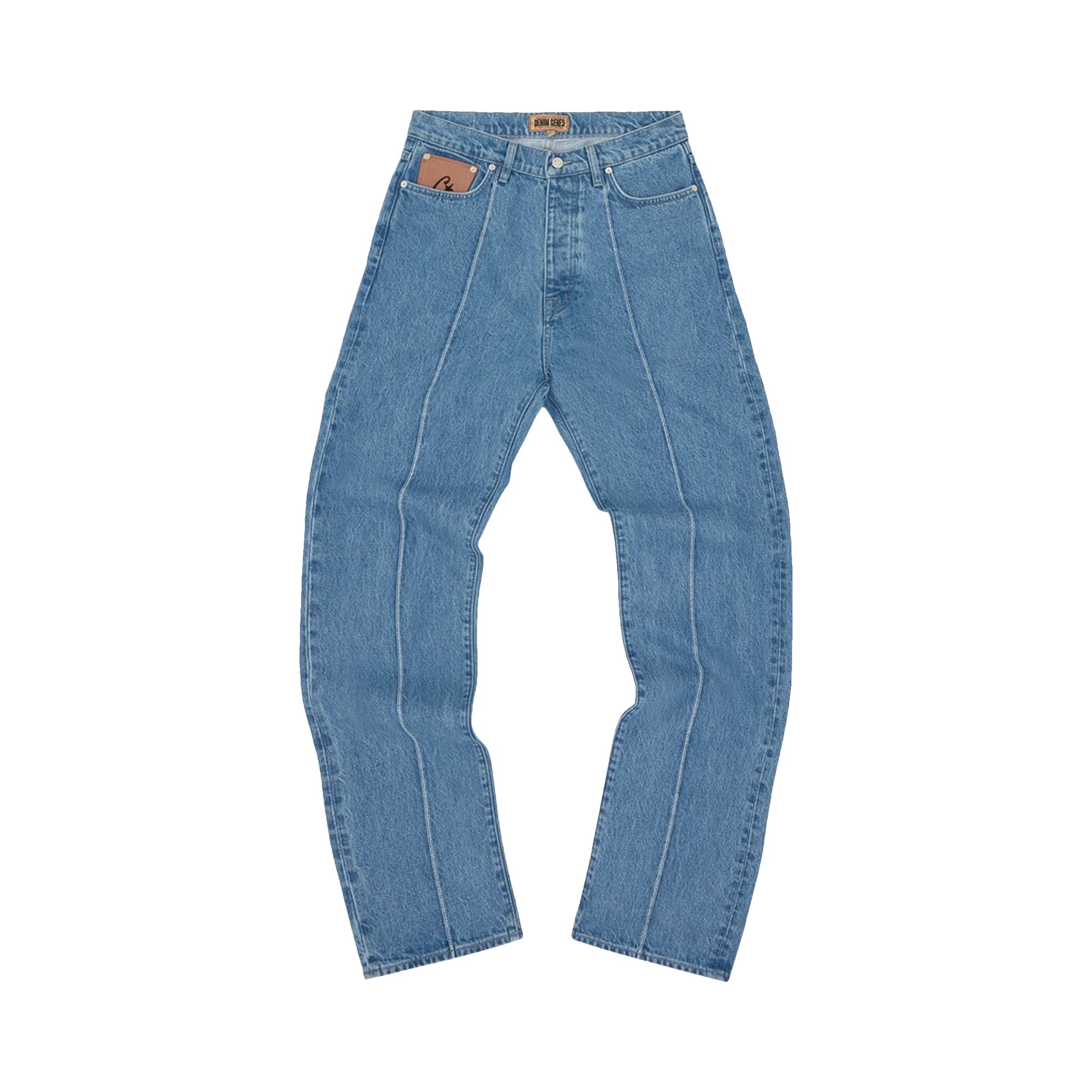 Джинсы Corteiz C-Star Denim, синие