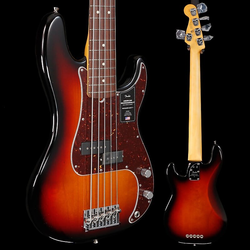 

Басс гитара Fender American Professional II Precision Bass V, Rosewood Fb,3-Color SB