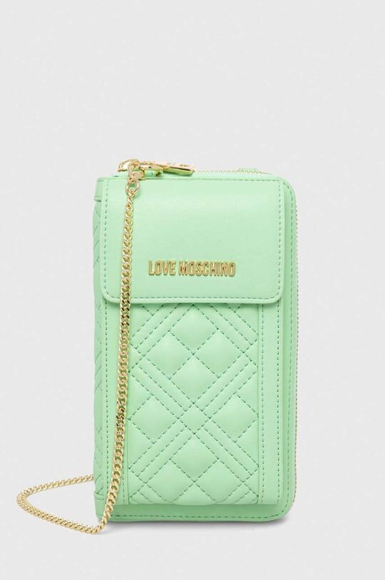 

Кошелек Love Moschino, бирюзовый